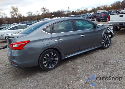 2018 Nissan Sentra Sr from USA, damaged, VIN 3N1AB7AP7JY215825